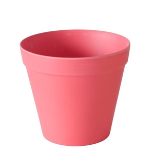 Planter Giardino, H 16,50 cm, Bamboe (Phyllostachys edulis), Synthetische hars, Effen, rd