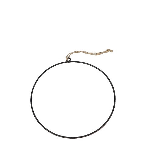 <h4>Bloemisterij Ijzeren ring hanger d25cm</h4>