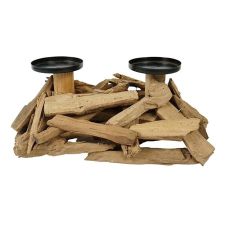 <h4>Candleholder Driftwood L32W18H14</h4>