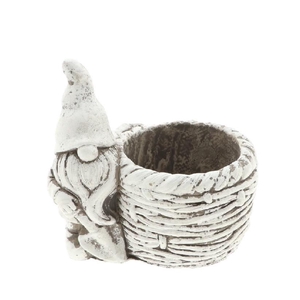 Kerst Keramiek Gnoom pot 17*11.5*15.5cm