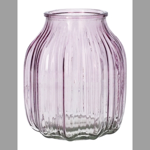 DF02-664324300 - Vase Suko d8.5/13.8xh16 soft lilac