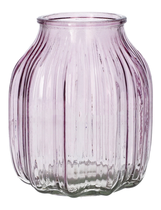 <h4>DF02-664324300 - Vase Suko d8.5/13.8xh16 soft lilac</h4>