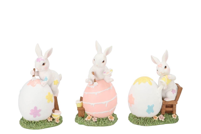 <h4>Mimi Pastel Bunny Eggs Ass 11x10x20cm</h4>