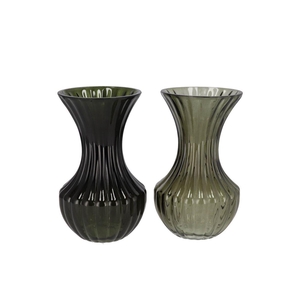 Taylor Green Vase Cone Neck Ass 9x16cm