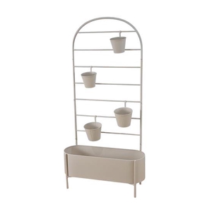 Plant Stand With 4 Pots L70W24H140