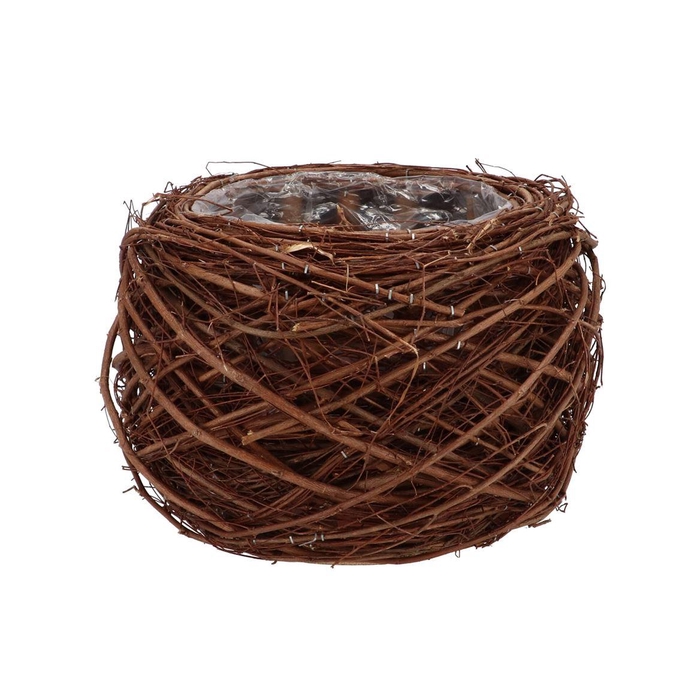 <h4>Nature Planter Elm Branch Brown 20x18cm</h4>