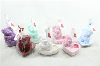 <h4>D.S.GEKL.DECO BEREN + waxlicht</h4>