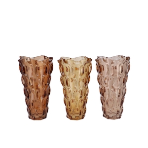 Jazz Wild Brown Vase Ass 16x28cm
