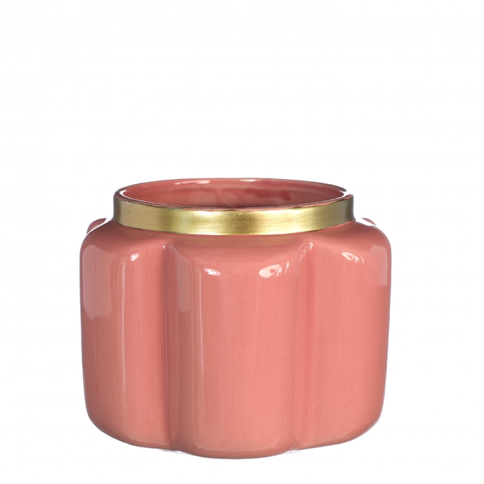 <h4>Keramiek Pouff pot d15.5*12cm</h4>