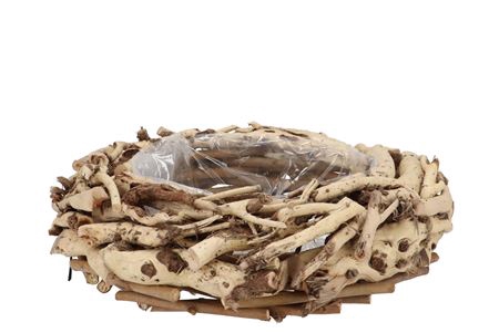 <h4>Wreath Stonewood Planter 36x12cm</h4>