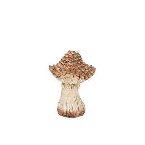 Wonderland Brown Mushroom 8x8x11cm