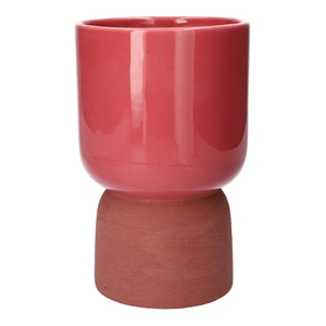 DF03-720460304 - Pot Dublo d7.5xh10 fuchsia/terra