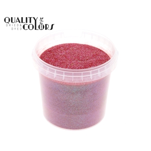 Glitters 400gr in bucket Irridescent Red