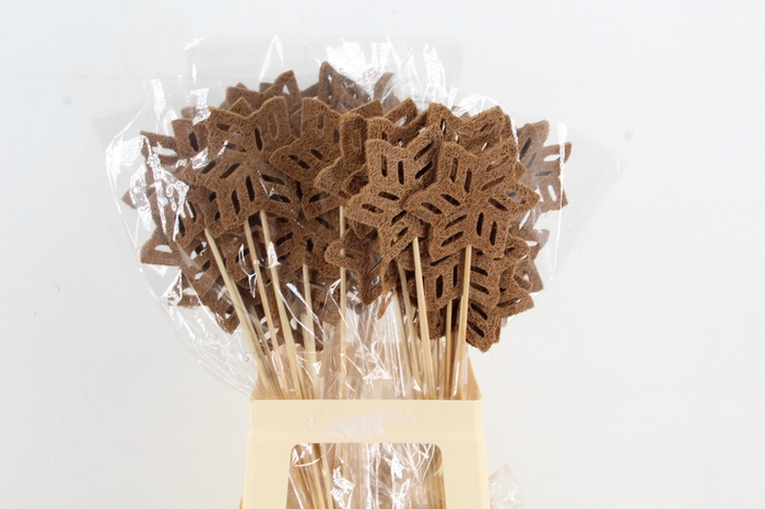 <h4>Stick Snowflake Mulch 11cm</h4>