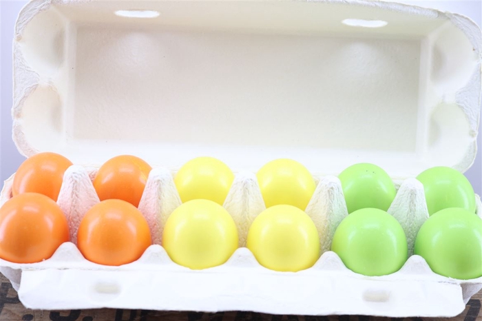 <h4>Deco Egg Duck Orange Yellow Pink Mix</h4>