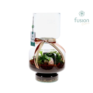 Green Bottle Lotte Large met Pasen arrangement