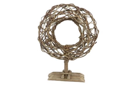 <h4>Stand Wreath Woven Open H50D38</h4>