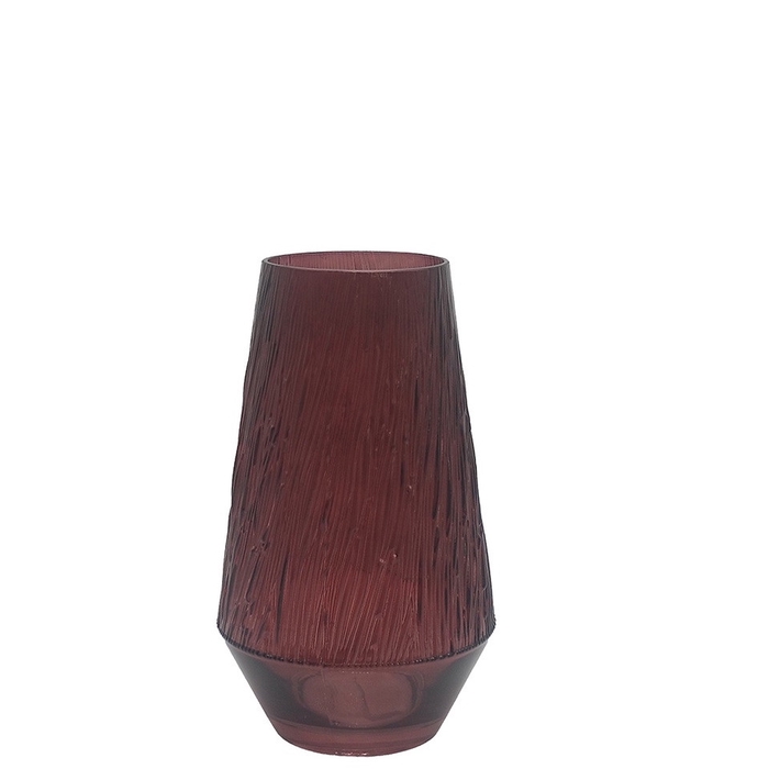 <h4>Glass vase Baie-Comeau d14*25cm</h4>