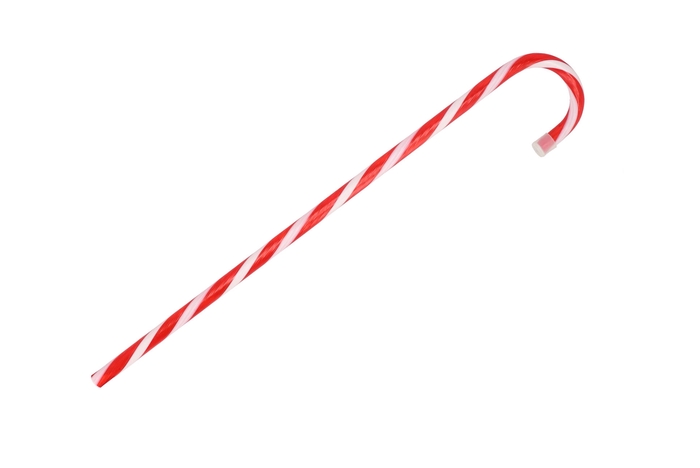 Candy Cane Red Led 13x2x75cm