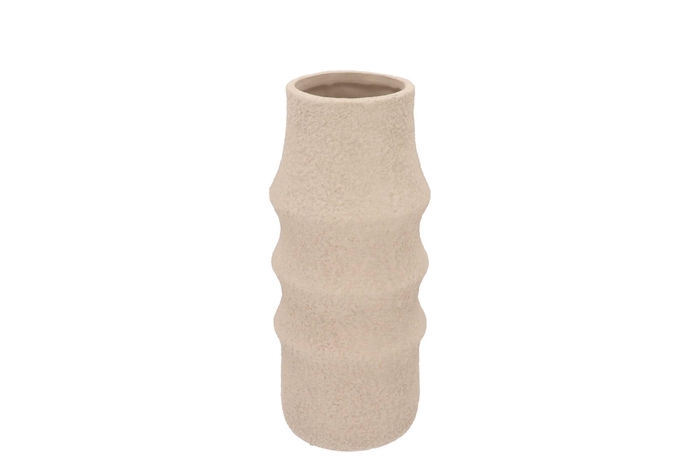 Cascais Sand Vase 15x15x35cm
