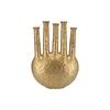 Inga Jahra Gold Vase Oval Tube 34x15x47cm