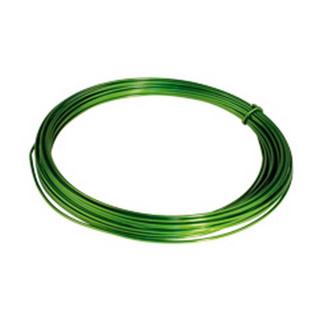 <h4>Gelakt aluminiumdraad appelgroen 100gram(12 meter)</h4>