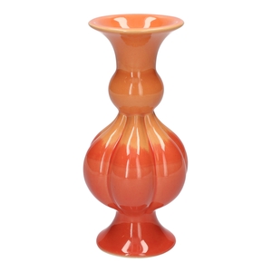 DF03-666803000 - Vase Celia2 multi d6.7/8xh16.8 orange/cherry