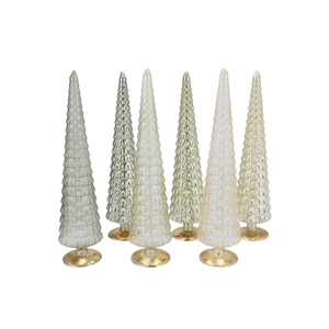 Twinkle Nordic Green Mix Glass Tree Shiny Ass 11x45cm