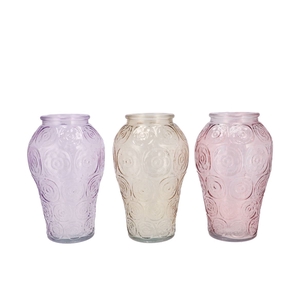 Delight Dreamy Pastel Mix Vase Circle Ass 15x25cm