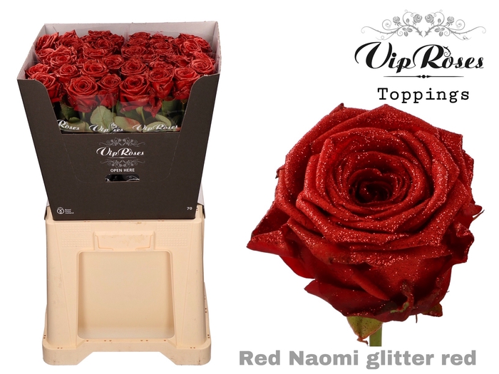 <h4>R GR RED NAOMI GLITTER RED</h4>