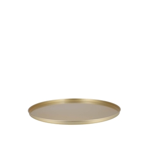 Coaster Majestic Gold Tray Metal 37x2cm