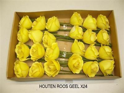 <h4>HOUTEN ROOS GEEL X 2</h4>