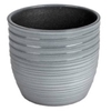 Pot Bergamo Ceramics Ø13xH12cm grey