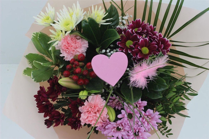 <h4>Boeket Bied Roze Valentijn</h4>