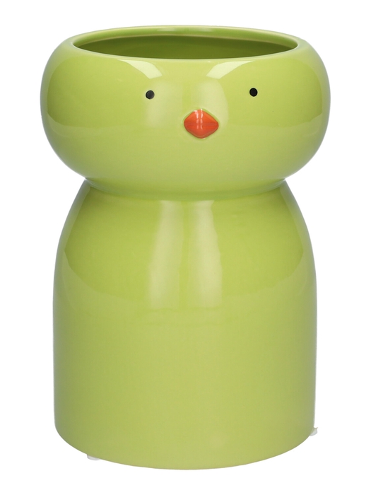 <h4>DF03-740102600 - Vase Poppy 14x12.2x17 green</h4>