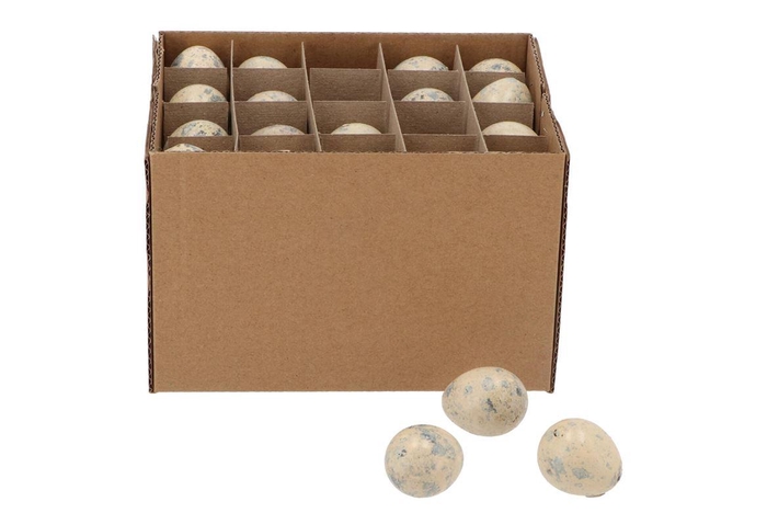 <h4>Eggs Quail Cream 2.5x3.5cm P/60</h4>