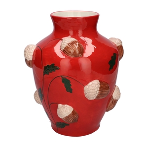 DF03-730382000 - Vase Elvin d12/24.5xh30 red