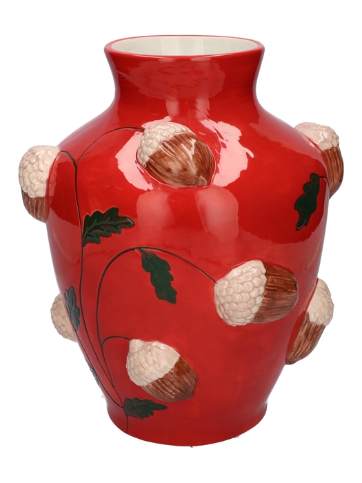 <h4>DF03-730382000 - Vase Elvin d12/24.5xh30 red</h4>