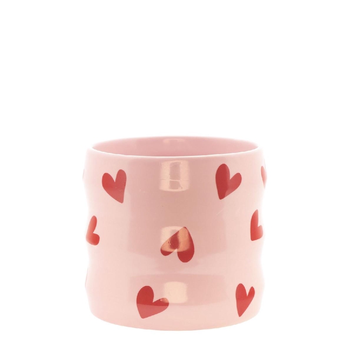 <h4>Moederdag Keramiek Hearts d10*9.5cm</h4>