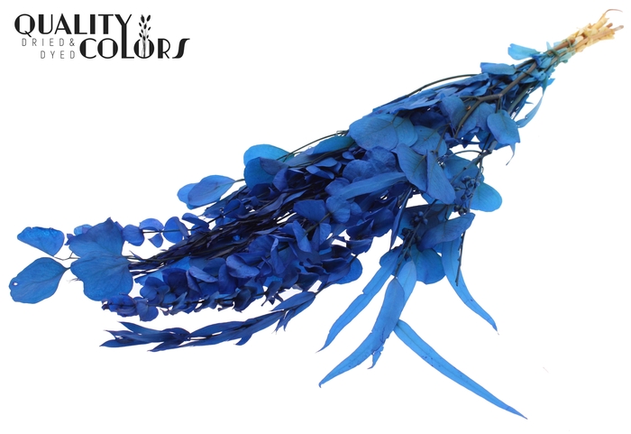 Eucalyptus Mix Preserved Bleached Blue