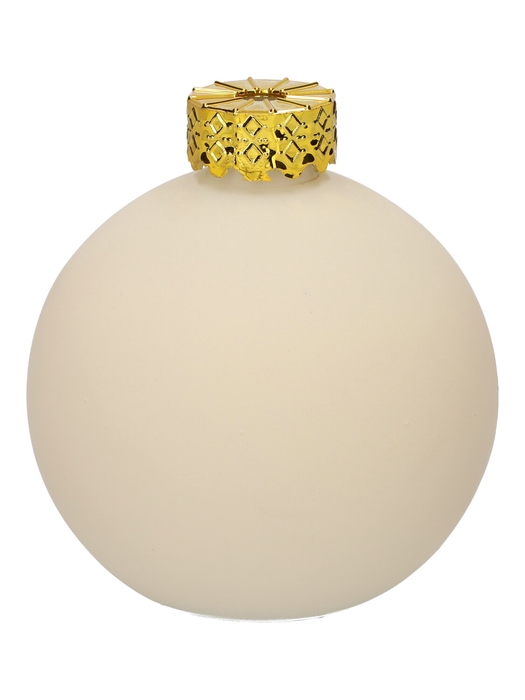 <h4>DF02-667160800 - Bottle Zina d3/9.8xh10.5 beige matt</h4>