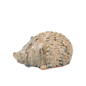 Hedgehog Glaze Green 16x9x8cm