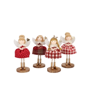 Loulou Jolly Red Standing Girl Ass 6x10x17cm