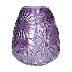 DF02-741511800 - Vase Sarina d10.5/20.5xh24.5 purple