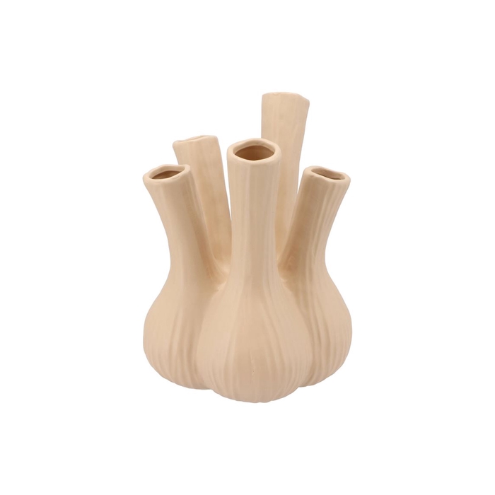 <h4>Aglio Mat Sand Vase 26x35cm</h4>