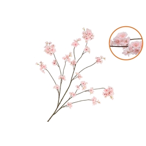 Silk Cherry Blossom Light Pink 126cm