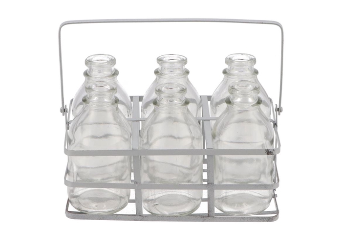 <h4>Metal Rack +6 Bottles</h4>