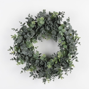Af Wreath Euca Cin 40cm Green