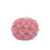 Candle Dahlia Old Dark Pink 9x7cm