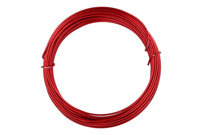 <h4>Wire Aluminum 100gr 12mx2mm Red Nm</h4>